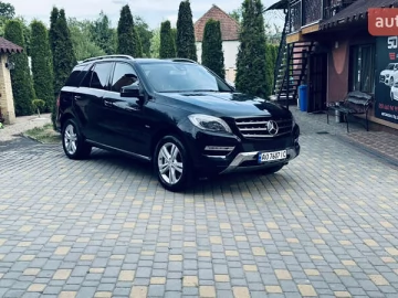 Авто Mercedes M-Class 2012 № 7825421