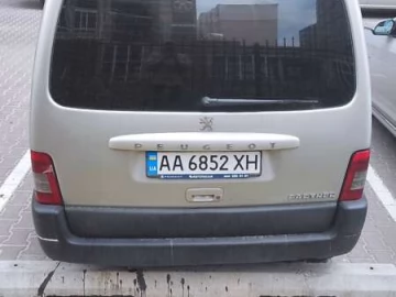 Авто Peugeot Partner 2007 № 7827023