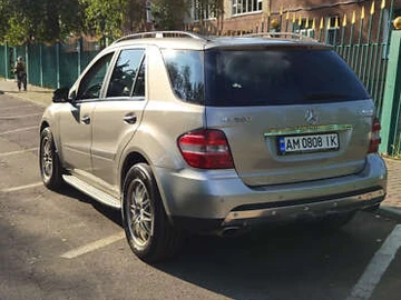 Авто Mercedes M-Class 2007 № 7845722