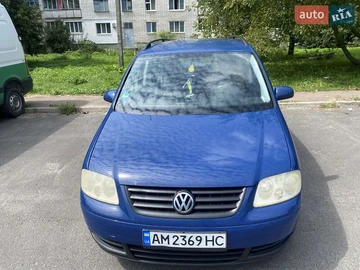 Авто Volkswagen Touran 2003 № 7847558