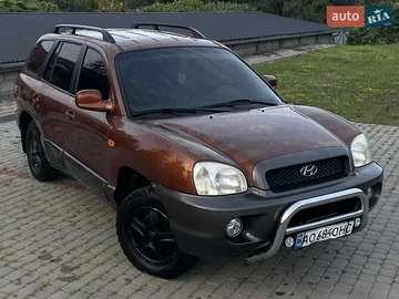 Авто Hyundai Santa Fe 2003 № 7851226