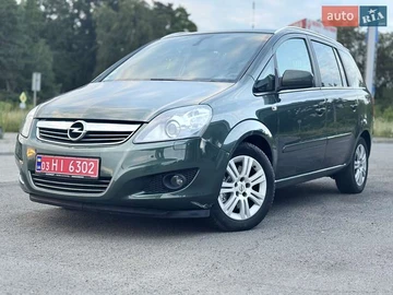 Авто Opel Zafira 2009 № 7853089