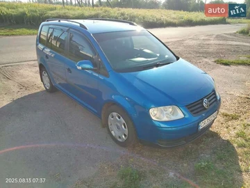 Авто Volkswagen Touran 2003 № 7859131