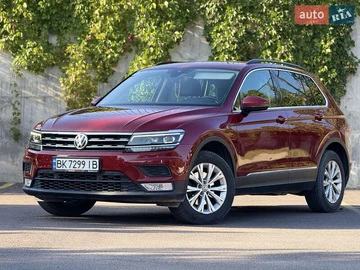 Авто Volkswagen Tiguan 2016 № 7861338