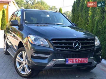Авто Mercedes M-Class 2012 № 7867066