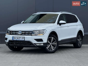 Авто Volkswagen Tiguan 2017 № 7874210