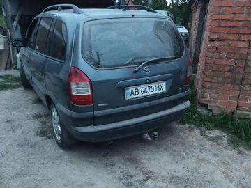 Авто Opel Zafira 2000 № 7877500