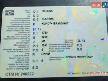 Авто Hyundai Elantra 2010 № 7881274