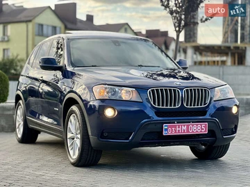 Авто BMW X3 2013 № 7883433