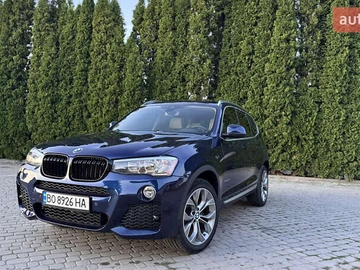 Авто BMW X3 2016 № 7887468
