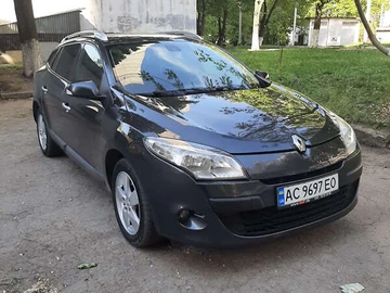 Авто Renault Megane 2010 № 7887697