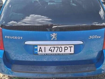 Авто Peugeot 307 2004 № 7890574