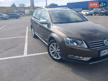 Авто Volkswagen Passat Alltrack 2012 № 7892887