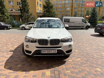 Авто BMW X3 2016 № 7895583