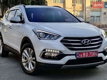 Авто Hyundai Santa Fe 2017 № 7898936