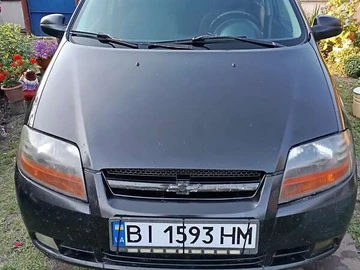 Авто Chevrolet Aveo 2006 № 7905503