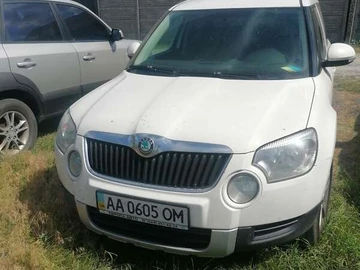 Авто Skoda Yeti 2011 № 7906485