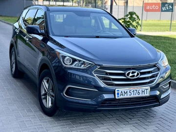 Авто Hyundai Santa Fe 2017 № 7907125
