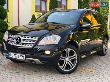 Авто Mercedes M-Class 2010 № 7915212