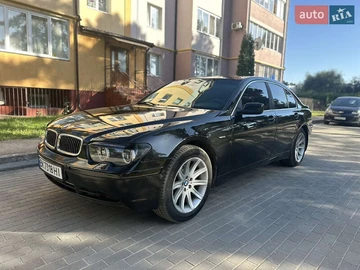 Авто BMW 7 Series 2002 № 7917544