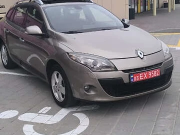 Авто Renault Megane 2010 № 7918316
