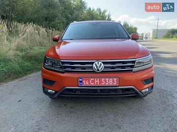 Авто Volkswagen Tiguan 2018 № 7929598