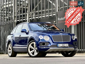 Авто Bentley Bentayga 2016 № 7931864