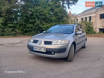 Авто Renault Megane 2003 № 7931911
