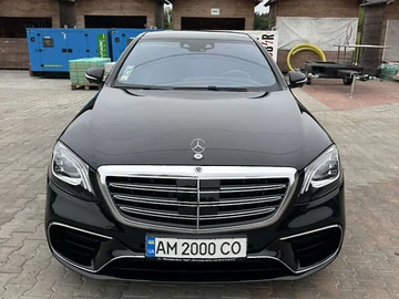 Авто Mercedes S-Class 2017 № 7940441