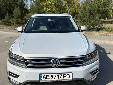 Авто Volkswagen Tiguan 2017 № 7942379