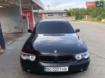 Авто BMW 7 Series 2002 № 7943616