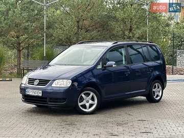 Авто Volkswagen Touran 2003 № 7943628