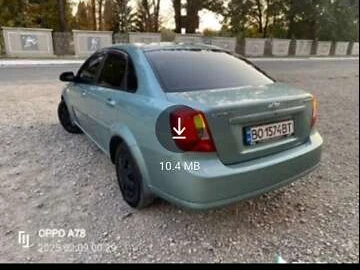Авто Chevrolet Lacetti 2005 № 7955834