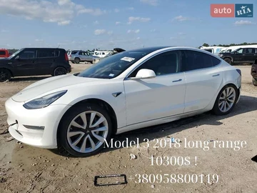 Авто Tesla Model 3 2018 № 7958398