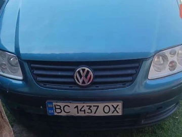 Авто Volkswagen Touran 2003 № 8000810