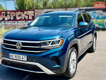 Авто Volkswagen Atlas 2021 № 8009428