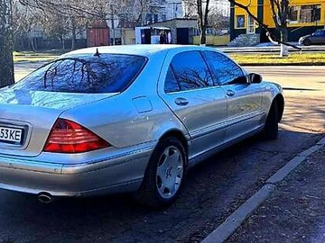 Авто Mercedes S-Class 2001 № 8029867