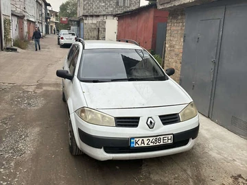 Авто Renault Megane 2004 № 8031110