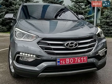 Авто Hyundai Santa Fe 2017 № 8037317