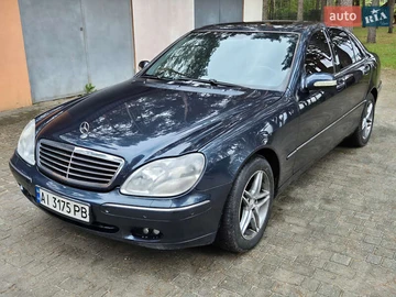 Авто Mercedes S-Class 2000 № 8052098