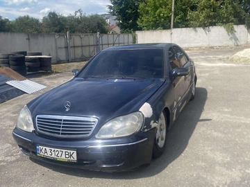 Авто Mercedes S-Class 2002 № 8057162
