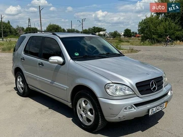 Авто Mercedes M-Class 2001 № 8068500