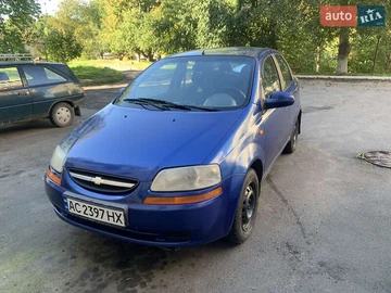 Авто Chevrolet Aveo 2004 № 8069699
