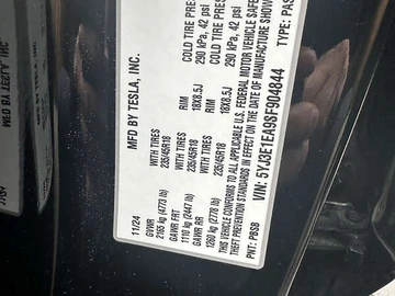 Авто Tesla Model 3 2024 № 8074256