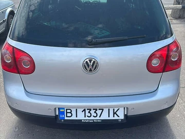Авто Volkswagen Golf 2007 № 8093753