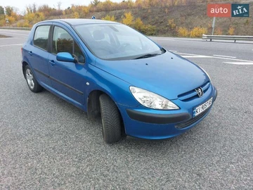 Авто Peugeot 307 2002 № 8099418