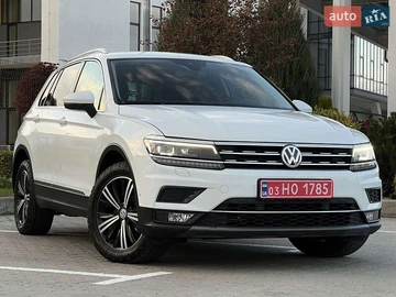 Авто Volkswagen Tiguan 2018 № 8100735