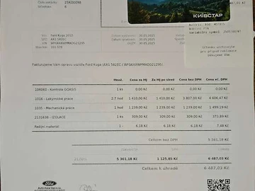 Авто Ford Kuga 2013 № 8114405