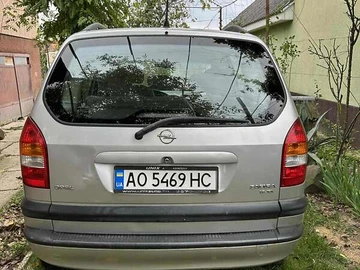 Авто Opel Zafira 1999 № 8114812