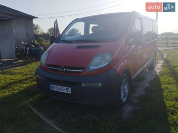 Авто Opel Vivaro 2004 № 8115904